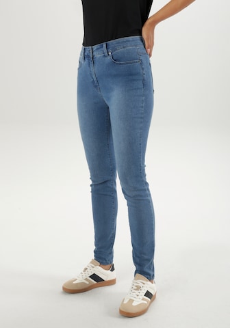 Aniston SELECTED Skinny Jeans in Blau