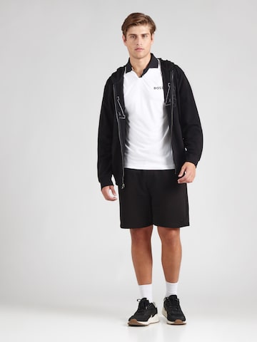 Maglia funzionale 'Palle' di BOSS in bianco