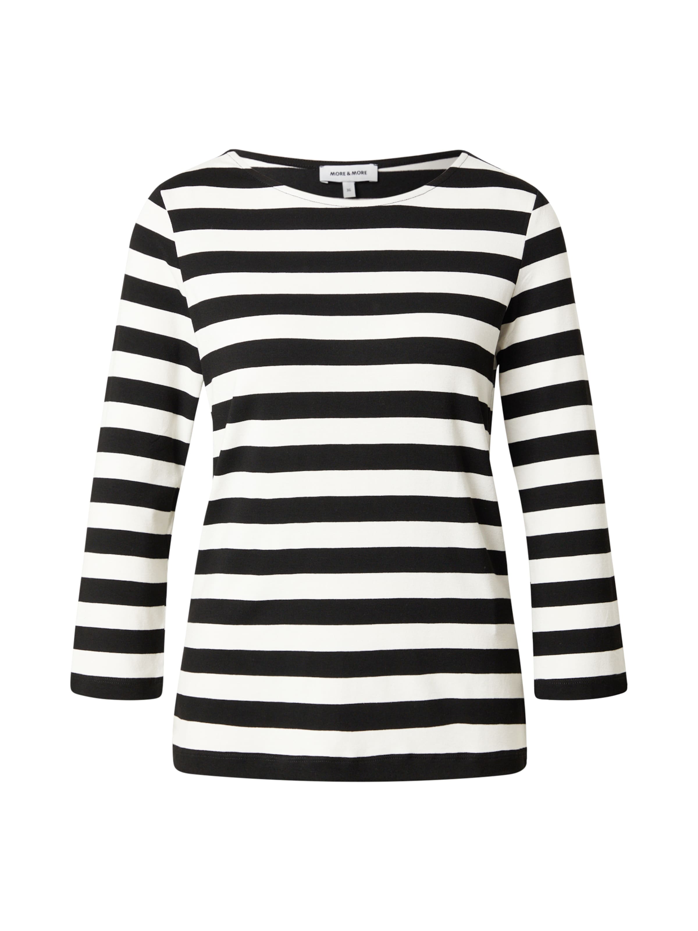 MORE & MORE Tričko – černá: přední strana