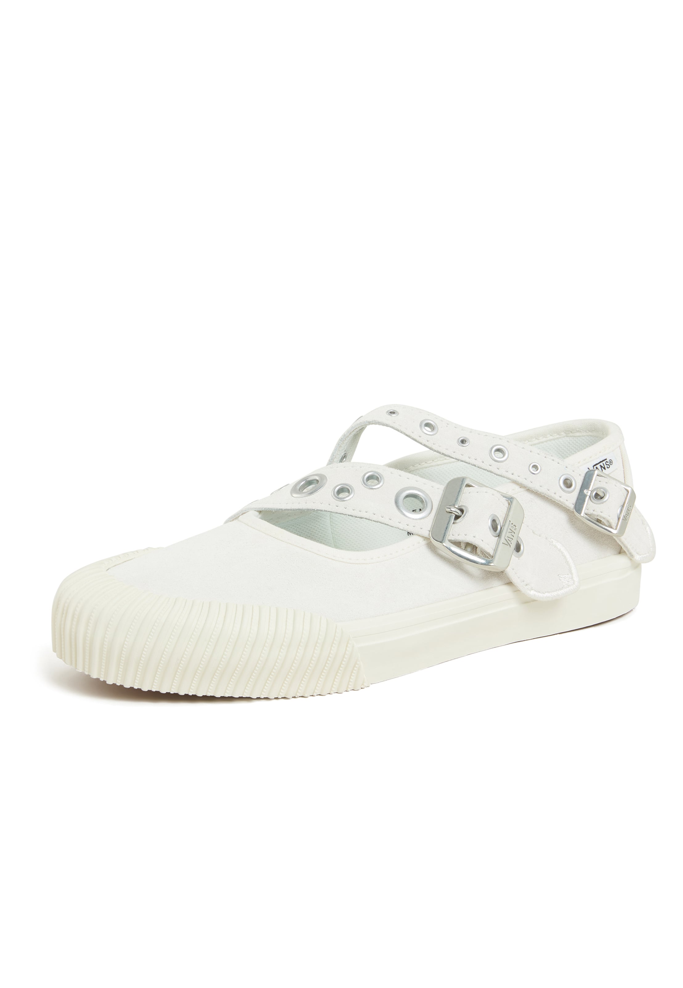 VANS Rihmaga baleriina, värv valge: eest vaates