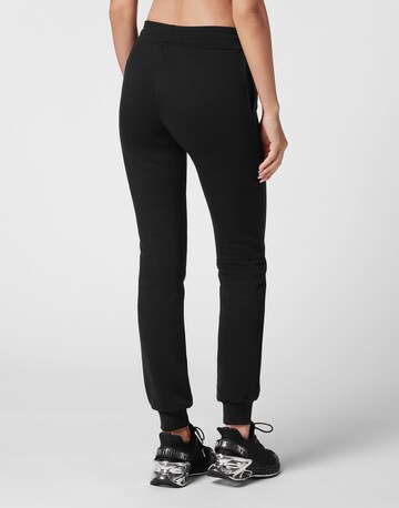 Tapered Pantaloni di Plein Sport in nero