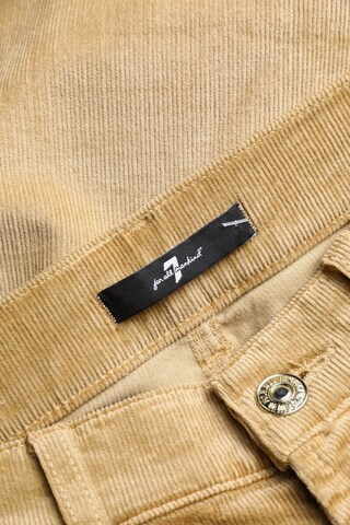 7 for all mankind Cordhose M in Beige