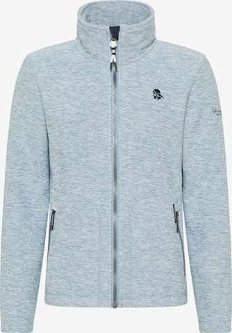 Schmuddelwedda Fleece jacket in Blue: front