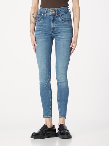 River Island Skinny Jeans i blå: forside