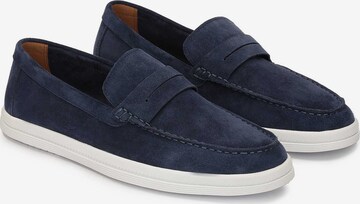 Mocassin Kazar en bleu