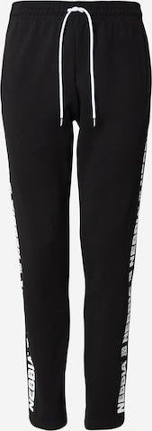 NEBBIA Regular Urheiluhousut 'HERO 296' värissä musta: etupuoli