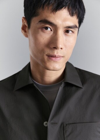 MANGO MAN Between-Season Jacket 'Stefan' in Grey