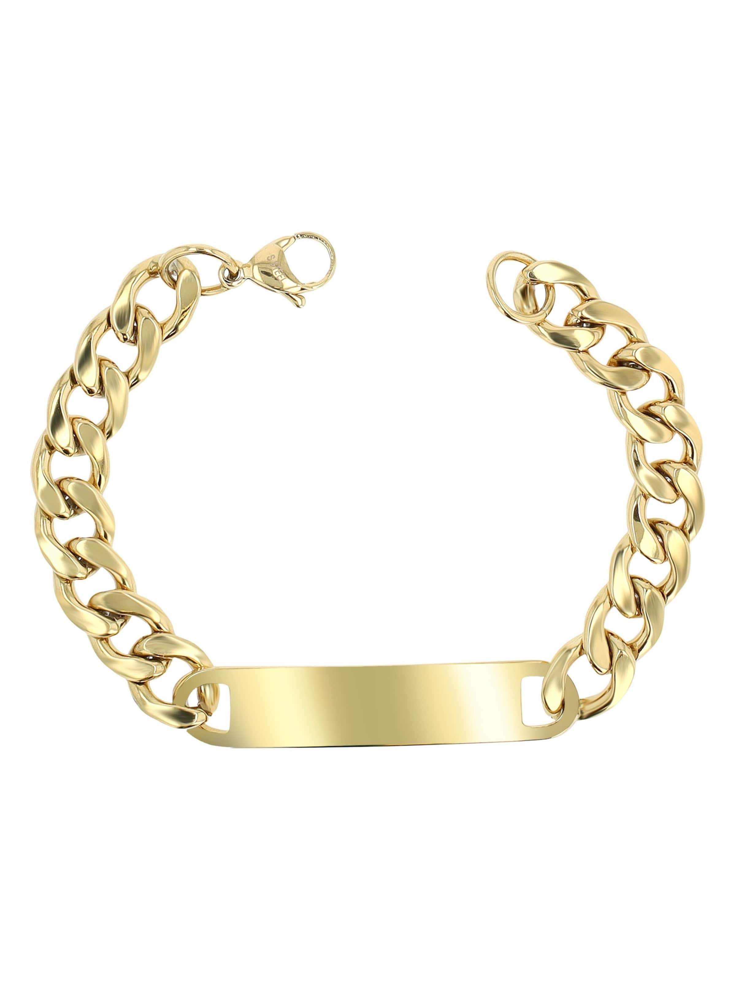 Akzent Armband 'Teagan, langlebig'‌‌‌ in Gold: Vorderseite