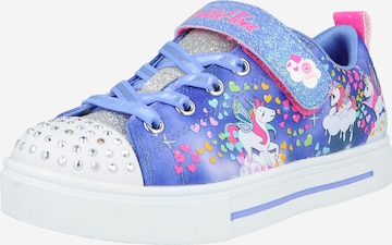 SKECHERS Tennarit 'TWINKLE SPARKS' värissä sininen: etupuoli