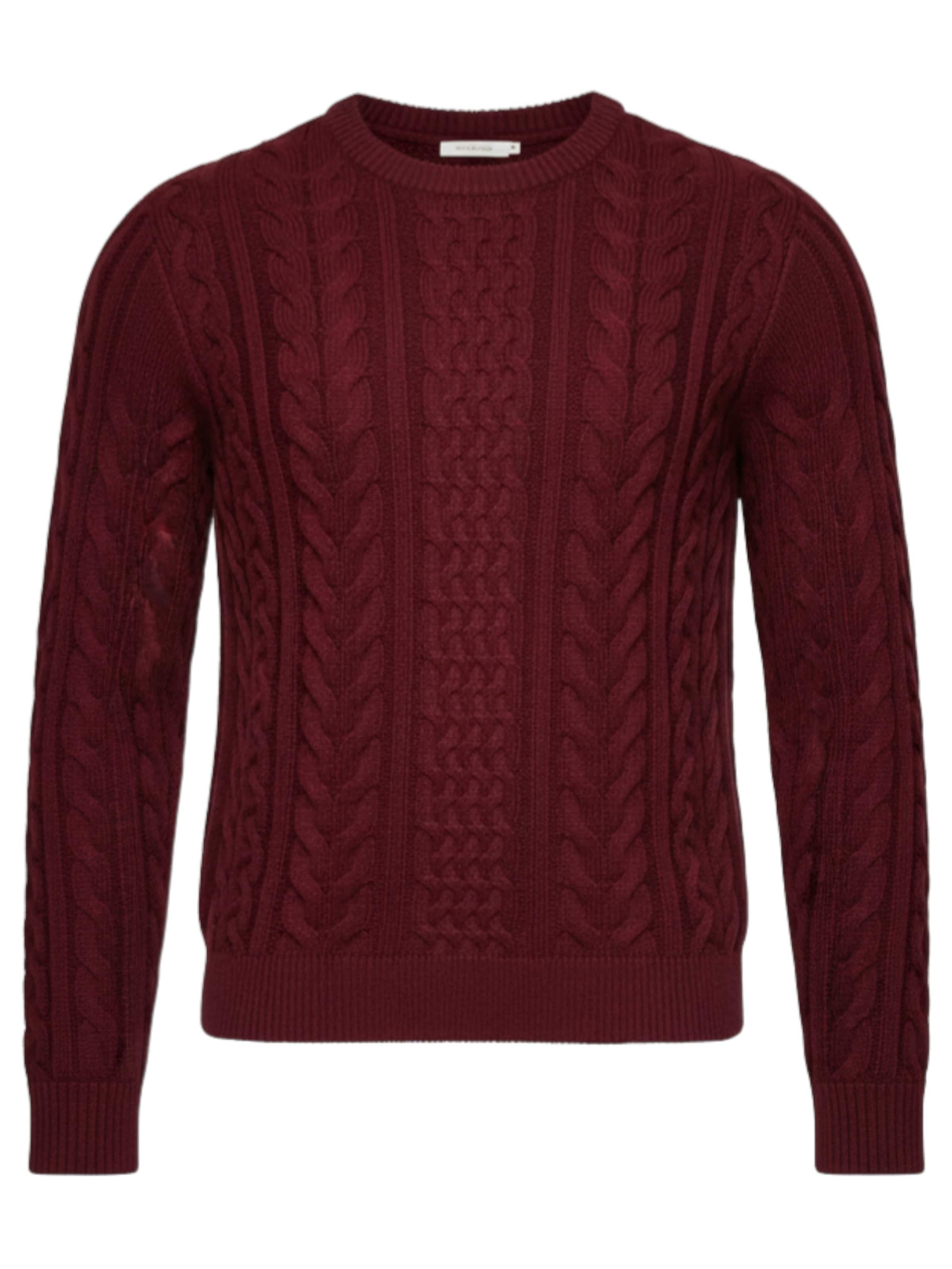 Ombre Sweater 'OM-SWSW-0173' in Red: front