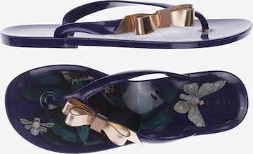 Ted Baker Sandalen 41 in Blau: predná strana