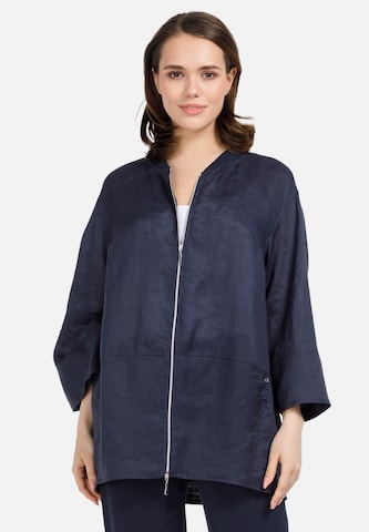 HELMIDGE Blouse in Blauw: voorkant