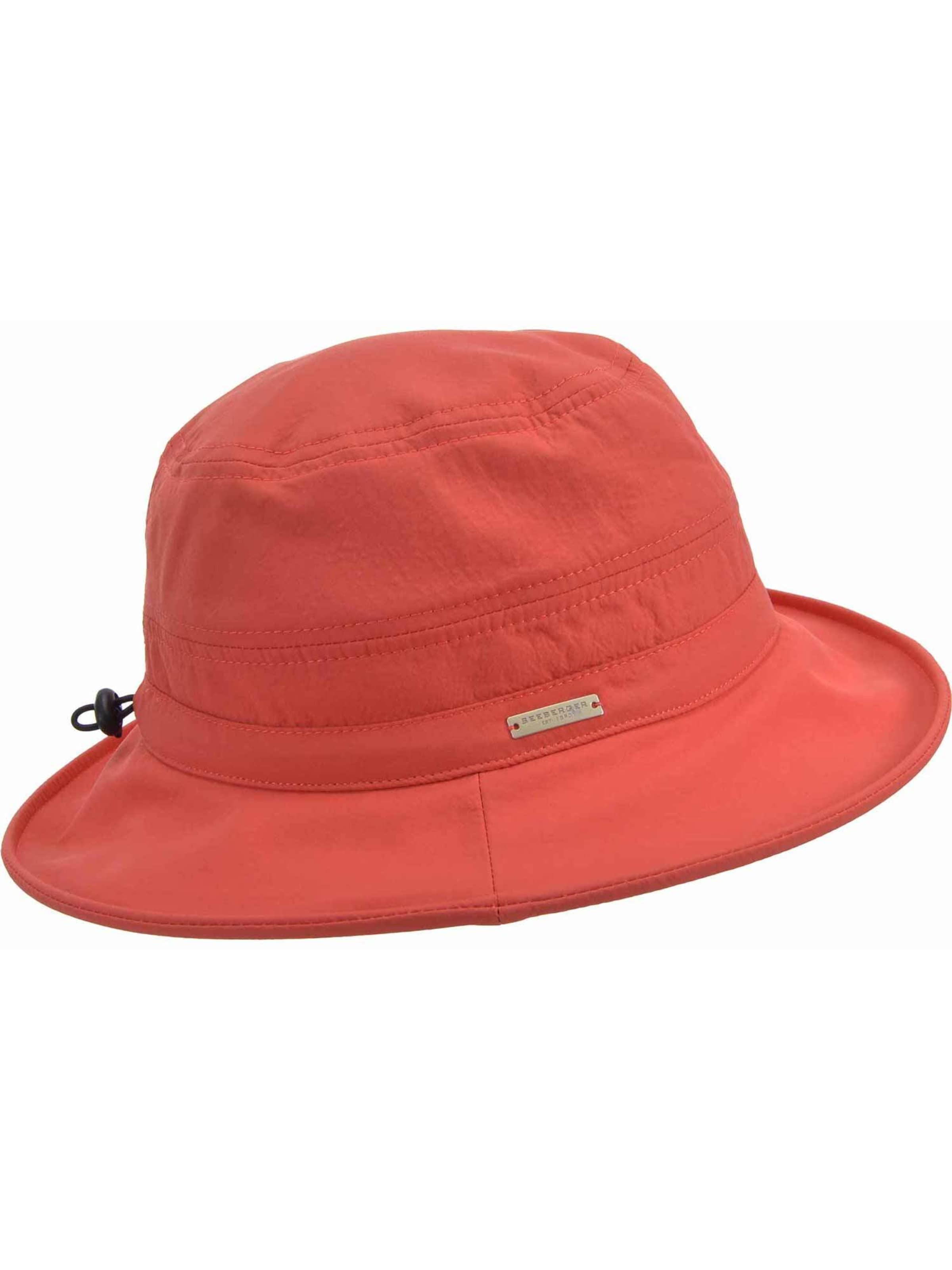Seeberger Hat 'Hut' in Orange: front