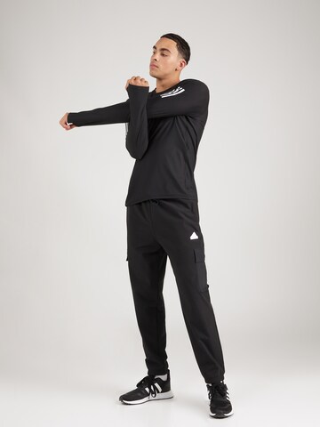 Tricou funcțional 'Own The Run' de la ADIDAS PERFORMANCE pe negru