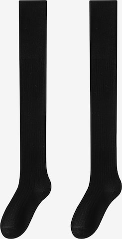 Magicshe Over the Knee Socks in Black: front