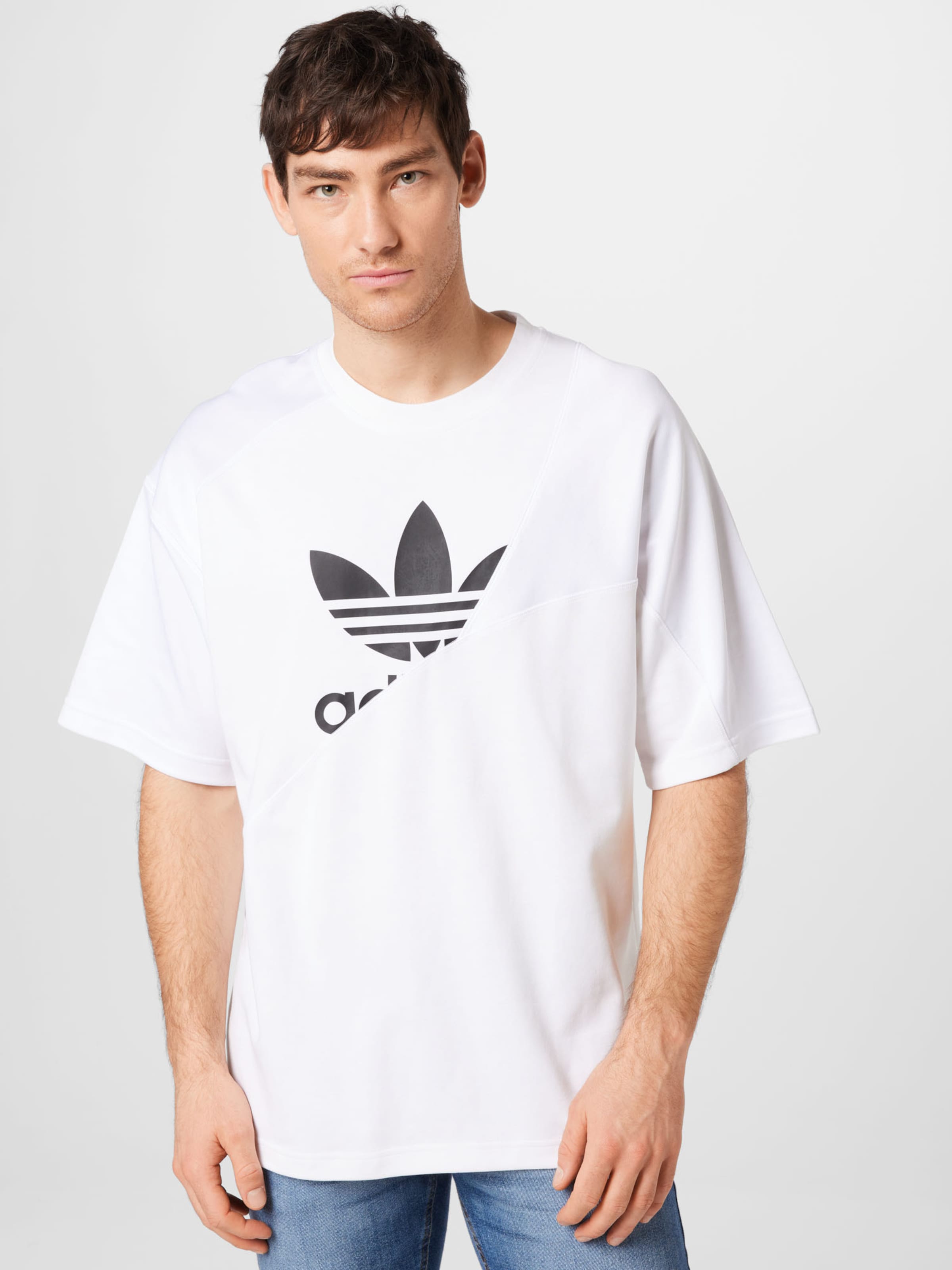 Männer Shirts ADIDAS ORIGINALS T-Shirt in Weiß - SW47716
