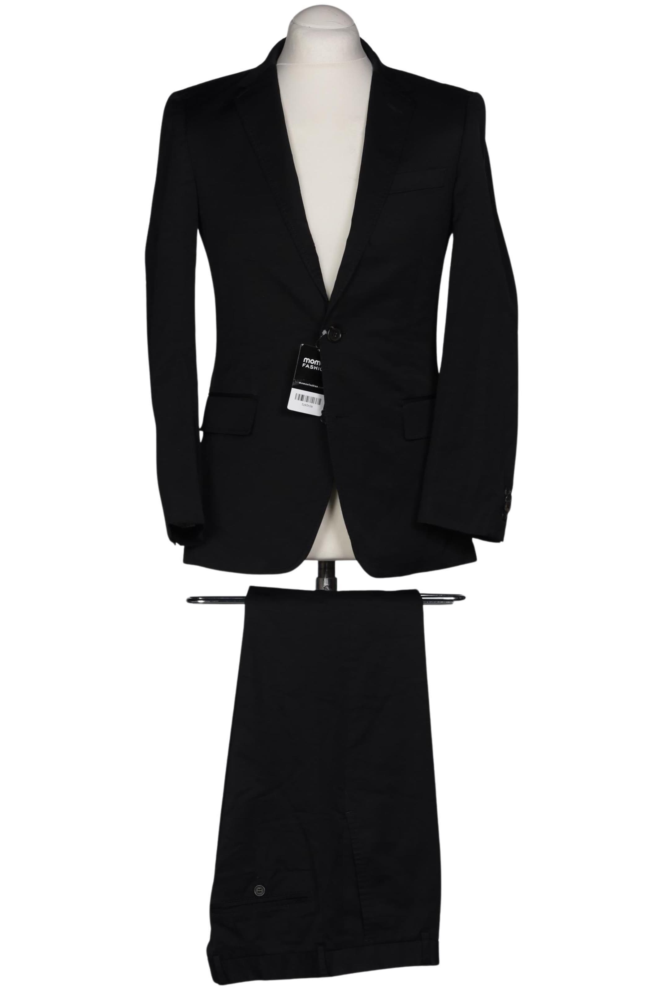 HUGO Anzug XS in Schwarz: Vorderseite