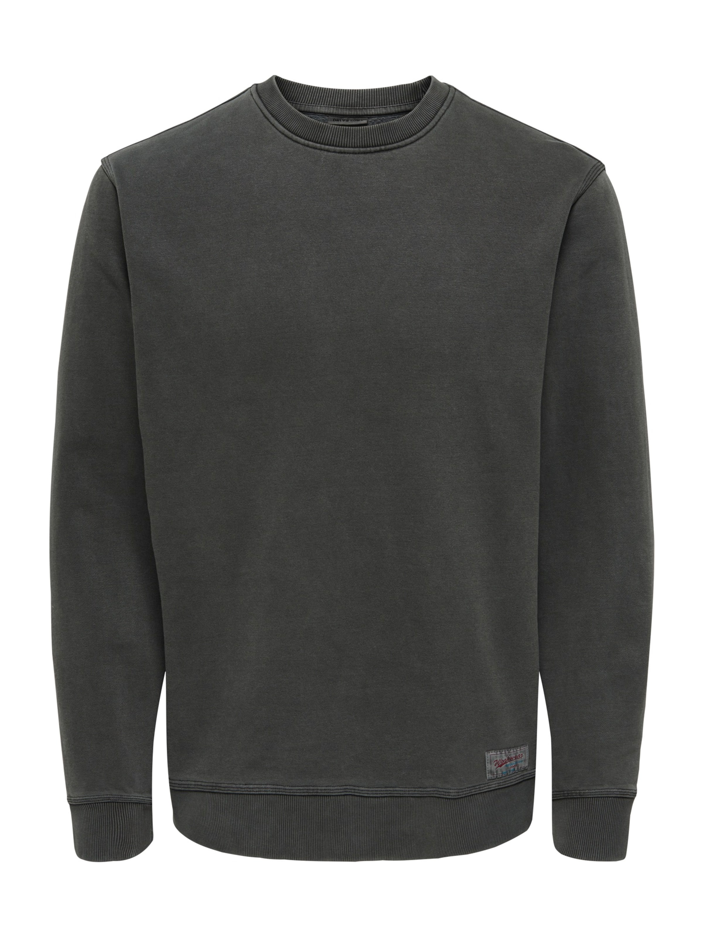 Only & Sons - Sudadera 'ONSBROCK' en negro: frente