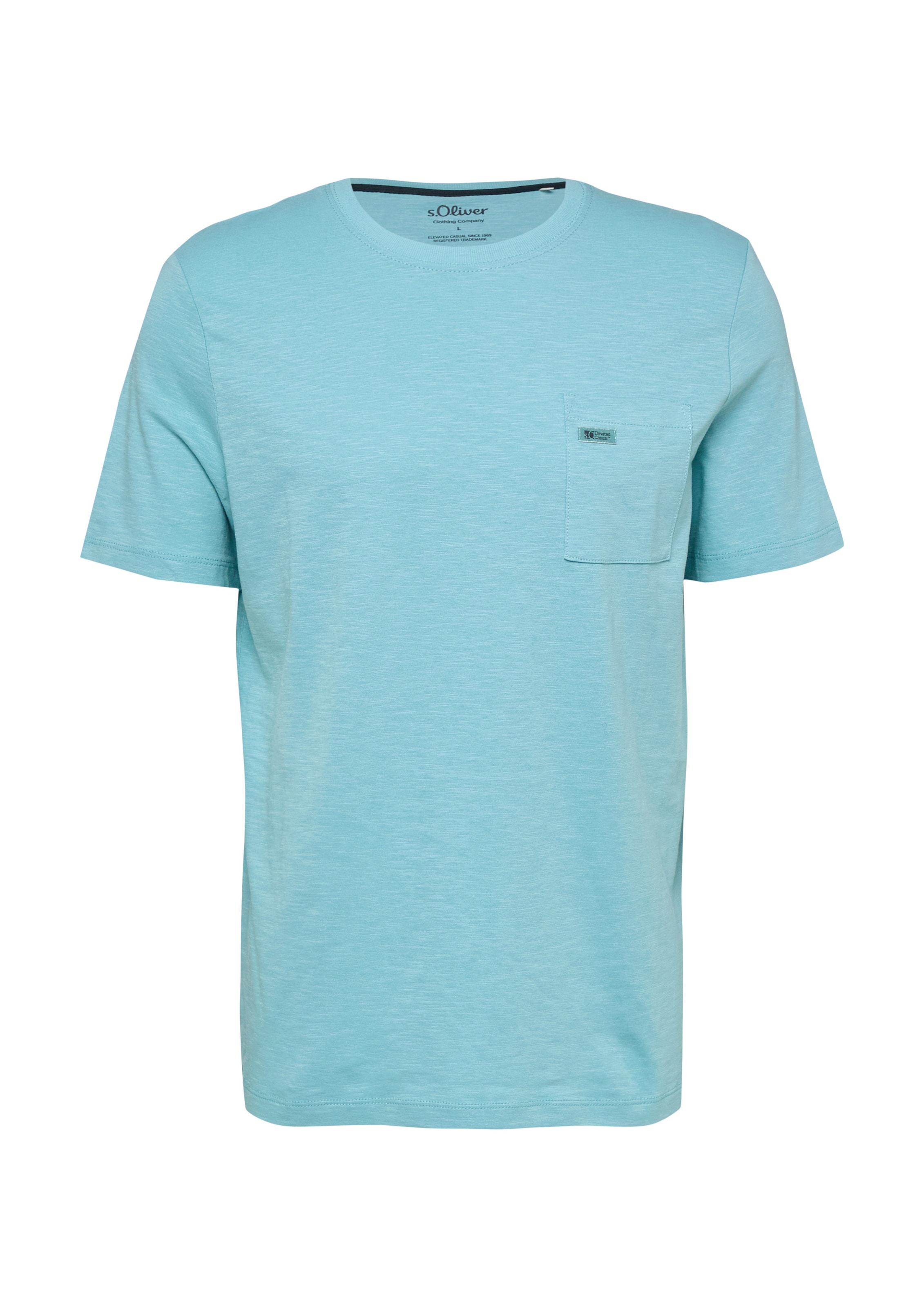 s.Oliver Shirt in Blauw: voorkant