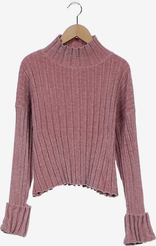 TOPSHOP Sweater & Cardigan in S in Pink: front