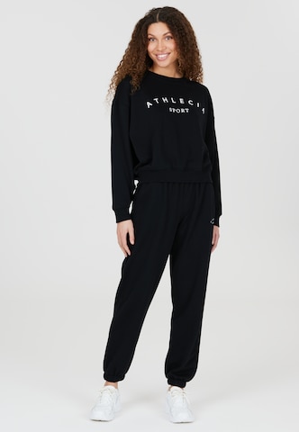 Athlecia Regular Sweatpants 'Asport' in Schwarz