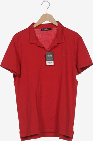 Karl Lagerfeld Shirt in XL in Red: front