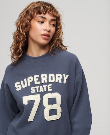 Superdry Sweatshirt in Blauw