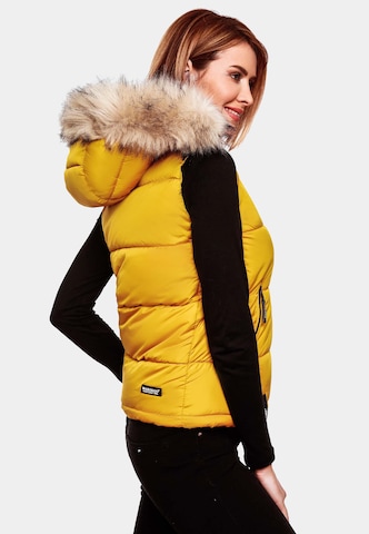 MARIKOO Vest 'Eisflöckchen' in Yellow