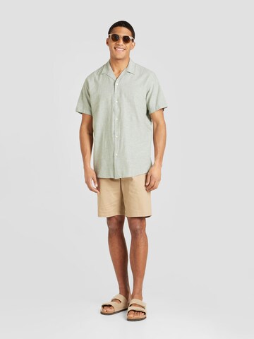 SELECTED Comfort fit Overhemd 'SLHDAN' in Groen