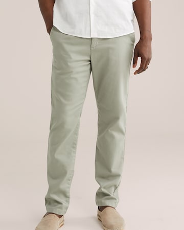 WE Fashion Regular Hose in Grün: Vorderseite