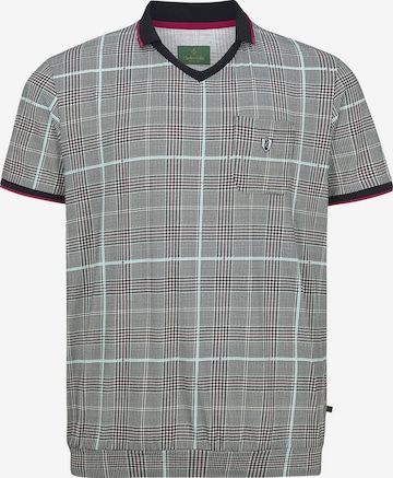 Charles Colby Shirt 'Earl Stirling' in Zwart: voorkant