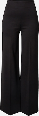 DRYKORN Wide leg Pantalon 'Before' in Zwart: voorkant