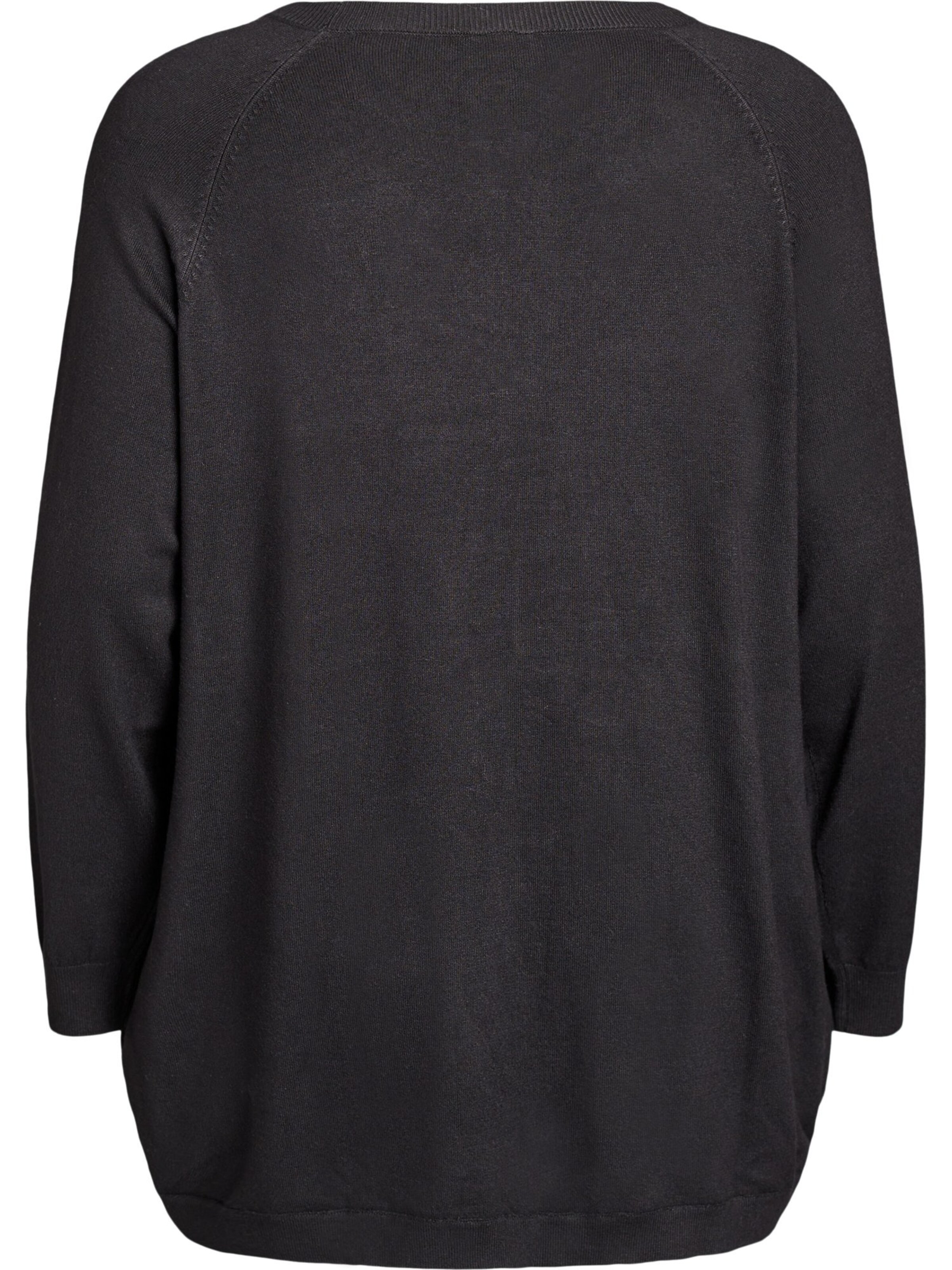 Pulover 'CARRIE' de la Zizzi pe negru