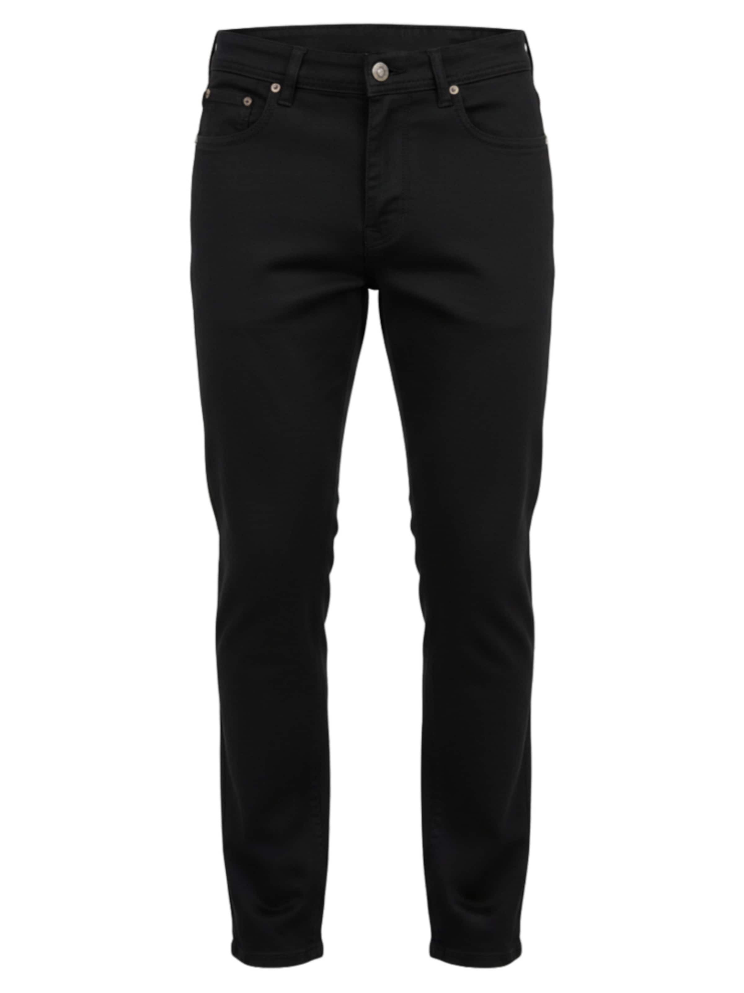 Ombre Chino trousers in Black: front