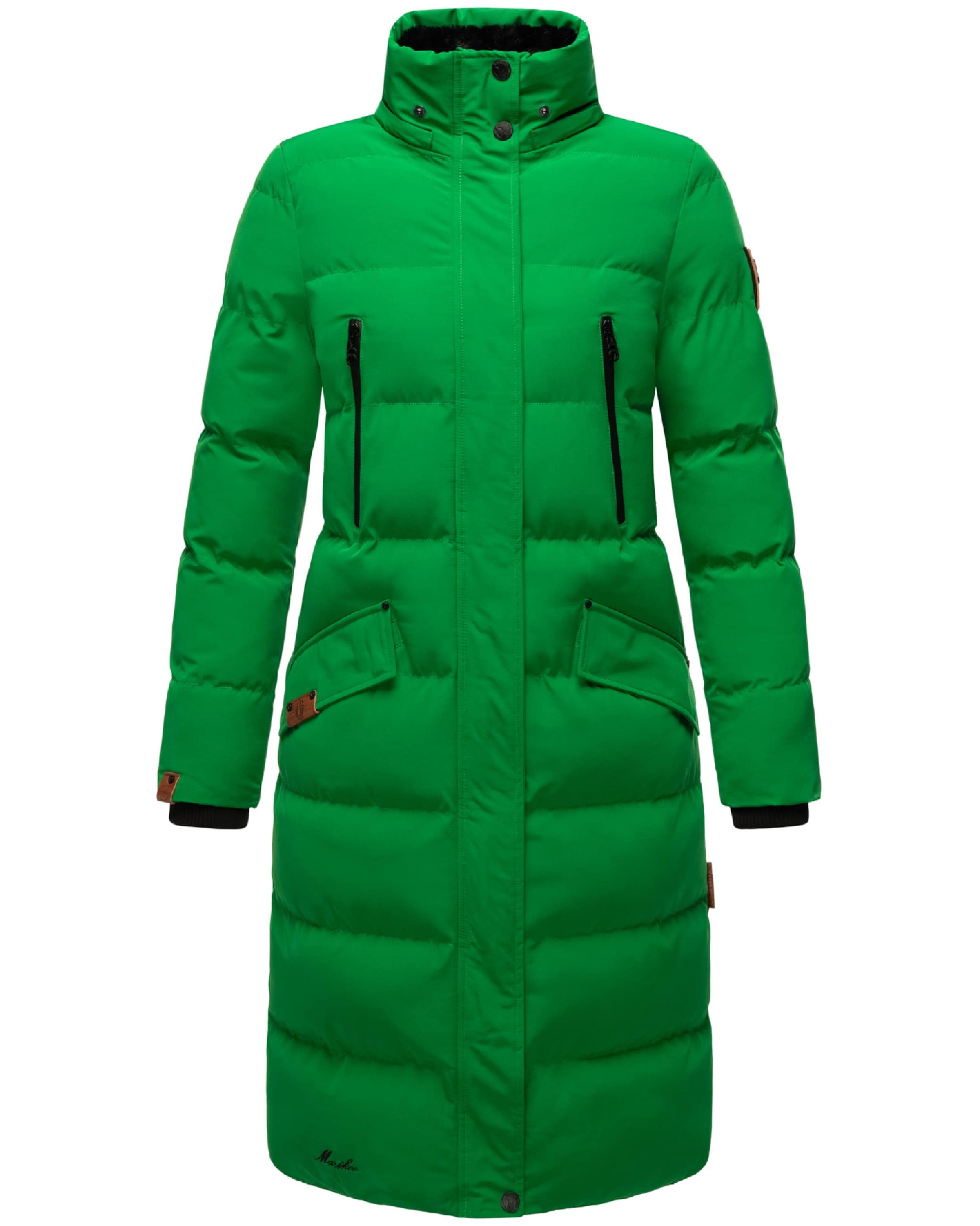 Manteau d’hiver 'Schneesternchen' MARIKOO en vert