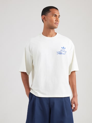 ADIDAS ORIGINALS T-shirt 'RECORD' i vit
