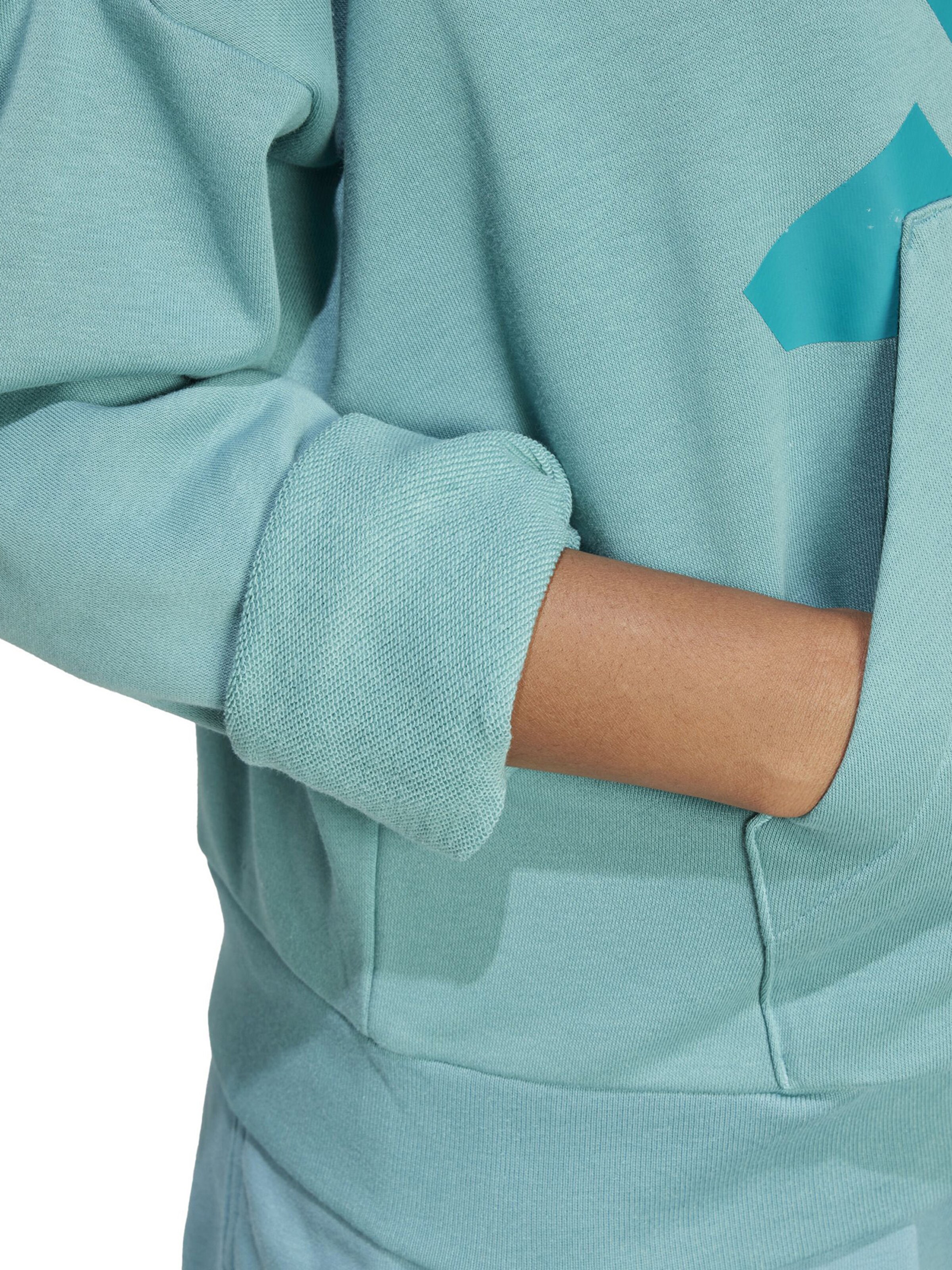 zaļš ADIDAS SPORTSWEAR Sportiska tipa džemperis 'Essentials'