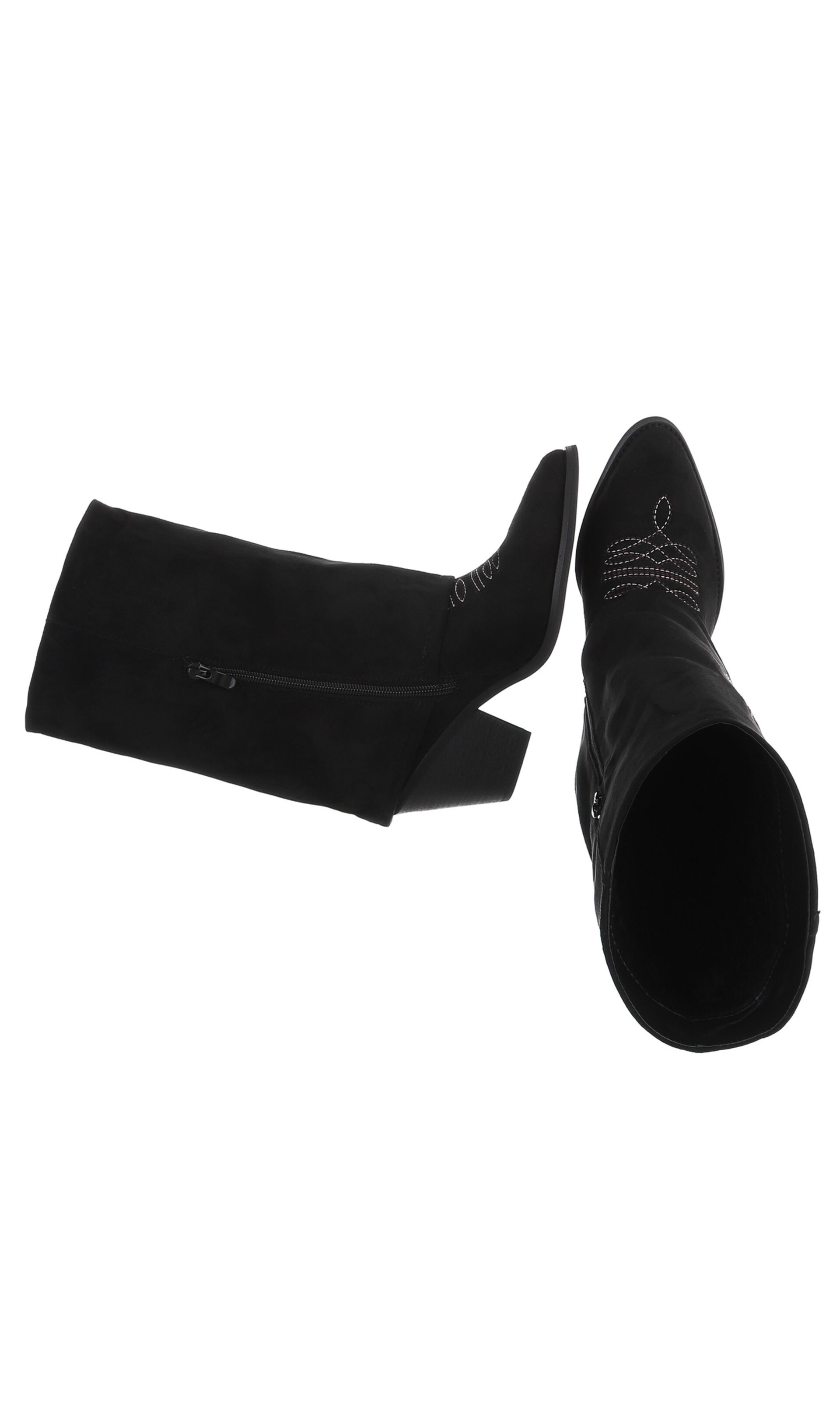 Ital-Design Cowboy Boots in Black