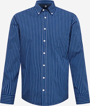 SEIDENSTICKER Regular fit Button Up Shirt in Blue: front