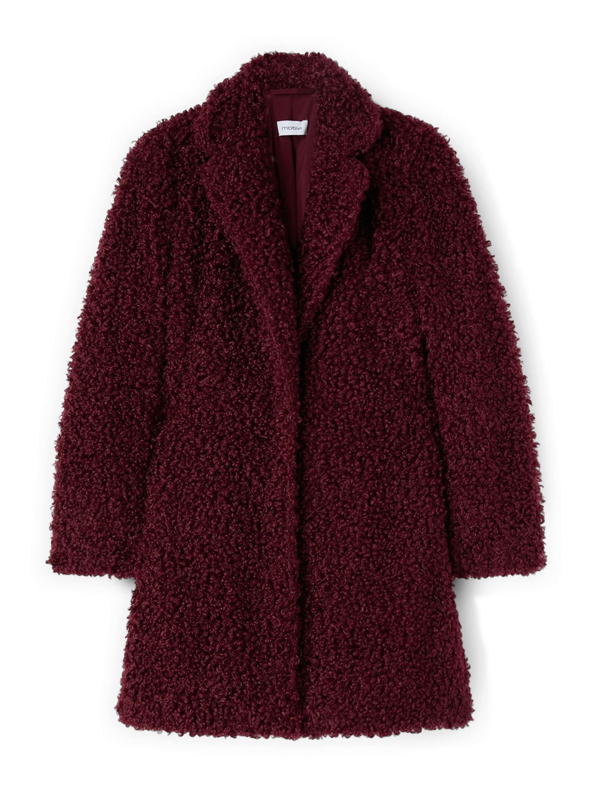 MOTIVI - Abrigo de invierno en rojo: frente