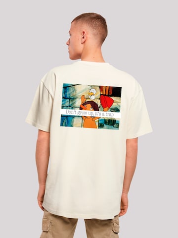 T-Shirt 'Heroes of Childhood Pinocchio' F4NT4STIC en beige