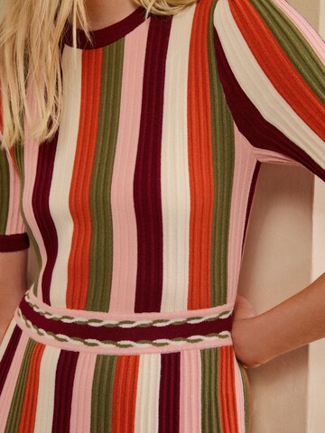 Robe love & roses en orange