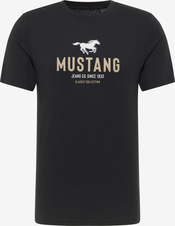 MUSTANG T-Shirt in Schwarz: predná strana