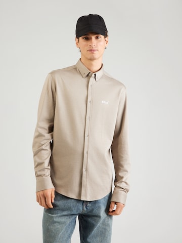 Regular fit Cămașă 'B_MOTION_L' de la BOSS Green pe verde: față