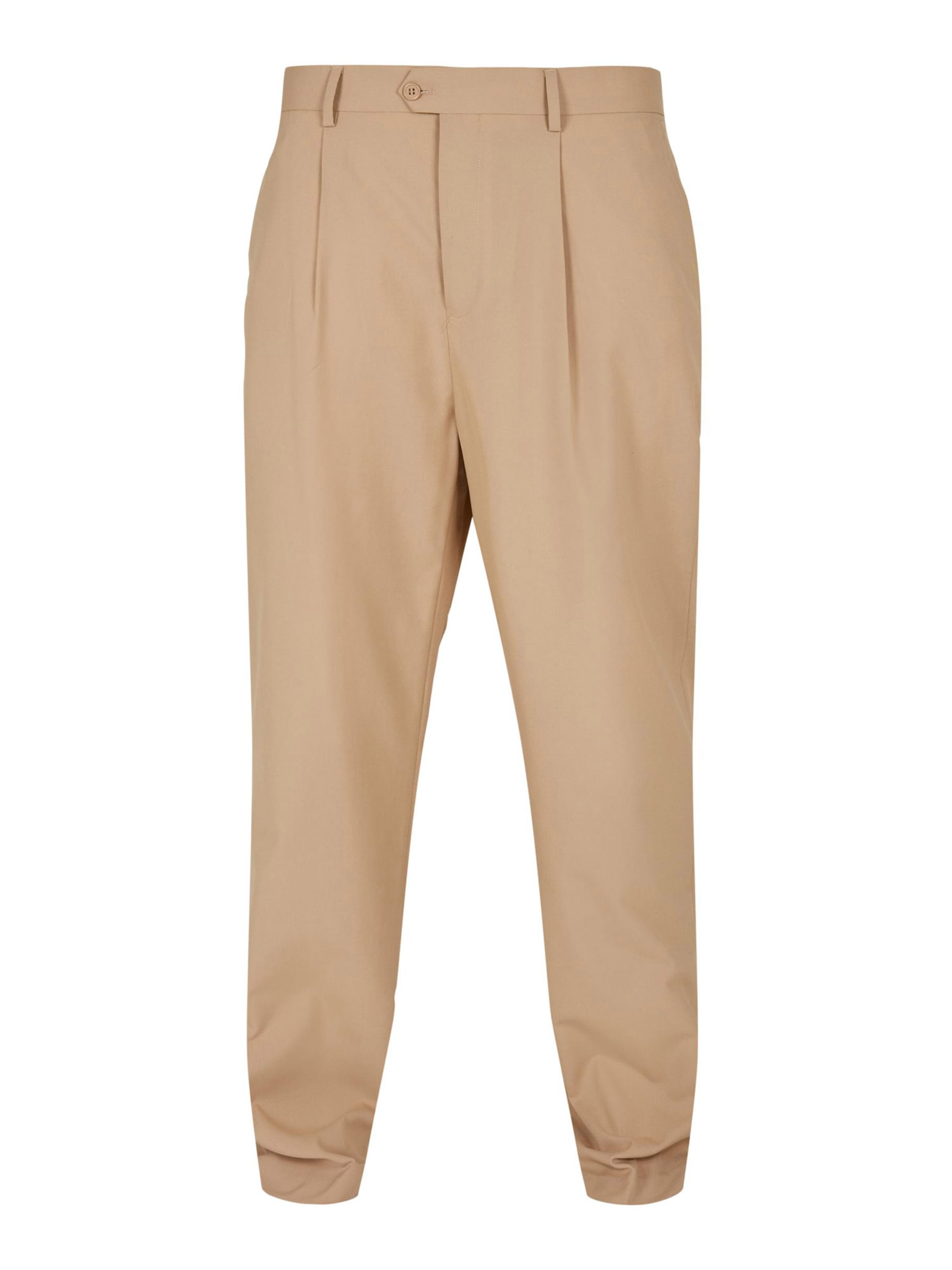 Effilé Pantalon Urban Classics en beige : devant