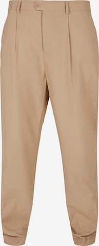 Urban Classics Tapered Pants in Beige: front