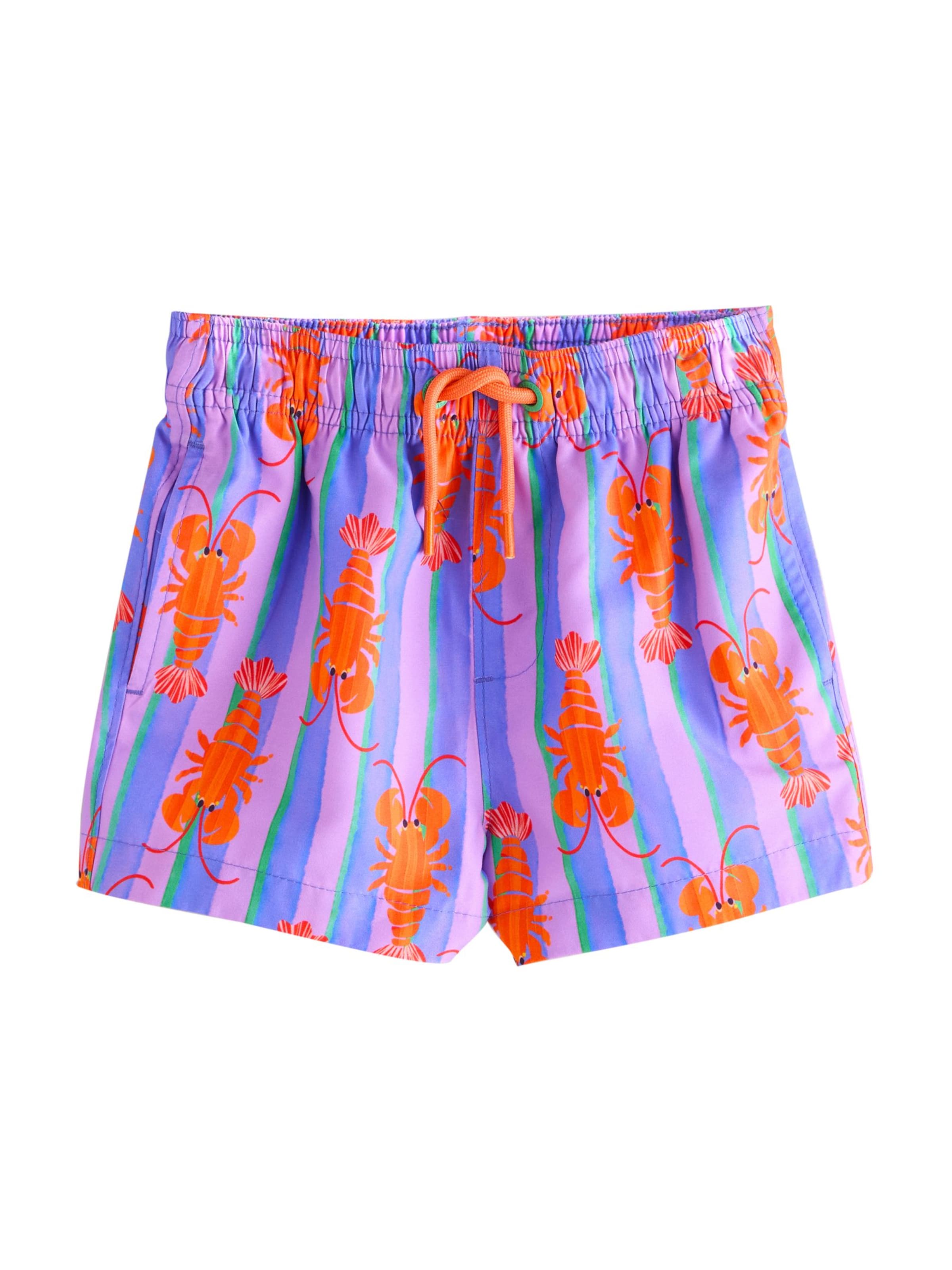 Next Rövid fürdőnadrágok - lila: elől