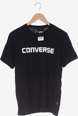 CONVERSE T-Shirt S in Schwarz: predná strana