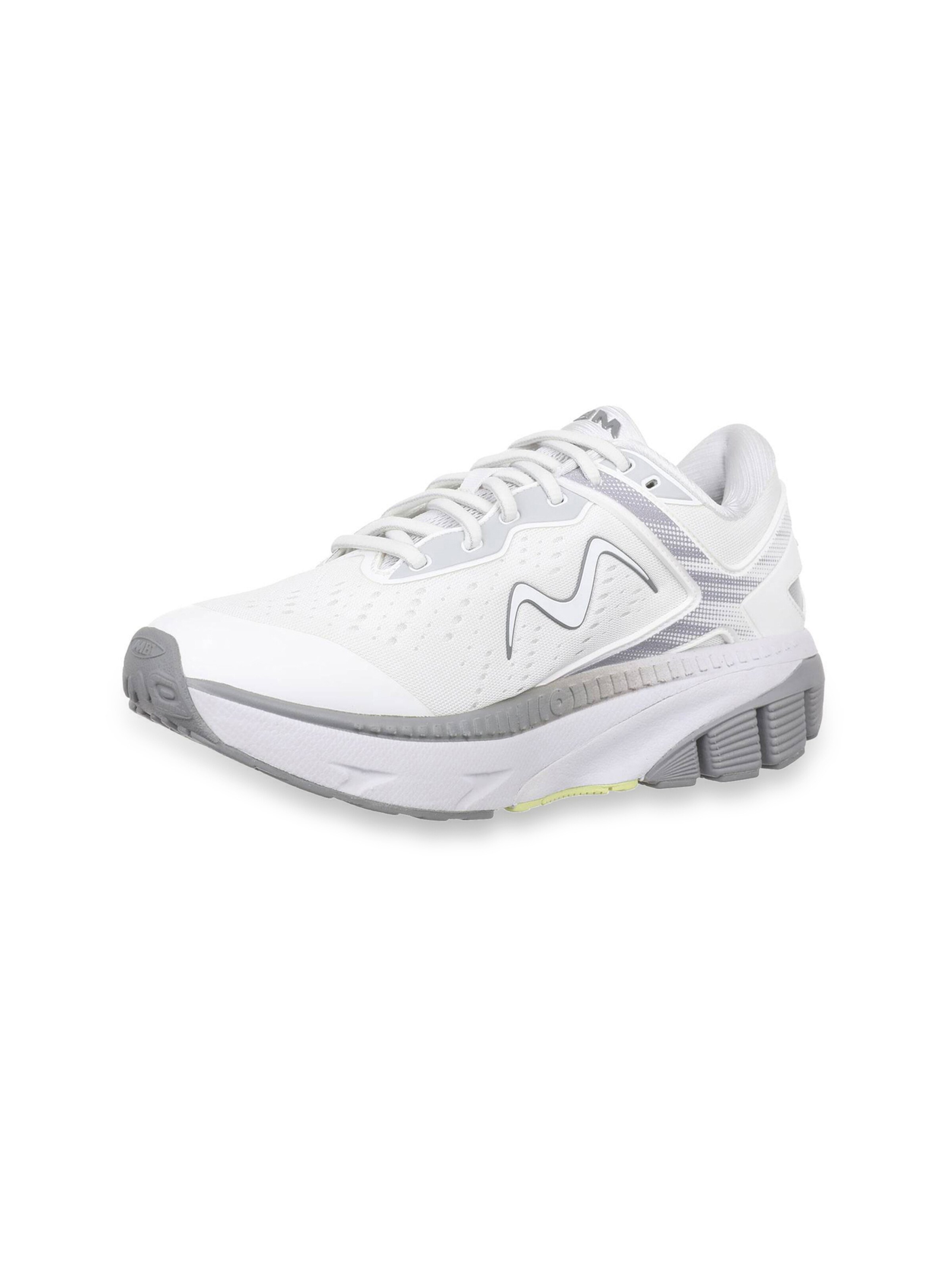 MBT - Sapatilhas slip-on ' MTR-1500 III LACE UP ' em branco: frente