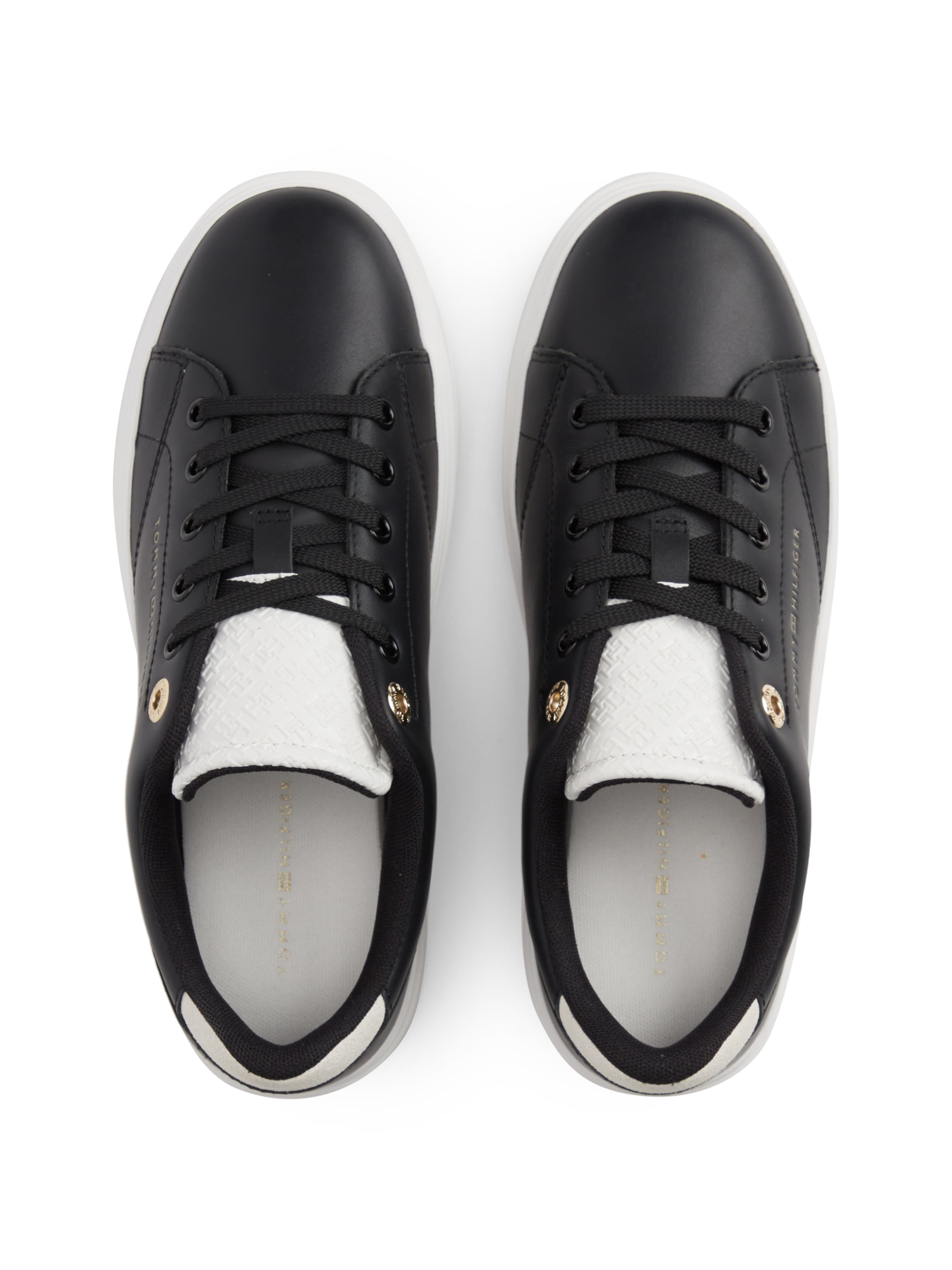 TOMMY HILFIGER Sneaker in Schwarz